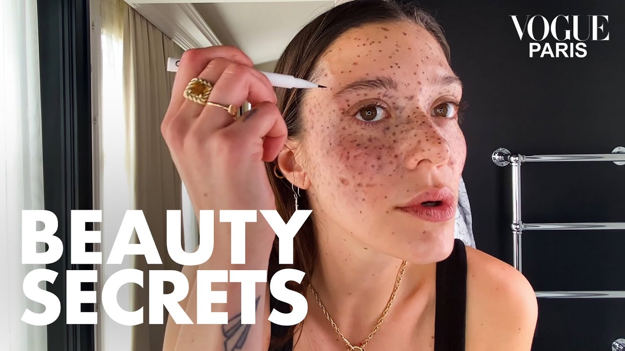 Maeva Marshall révèle sa routine skincare et make-up | Beauty Secrets | Vogue France