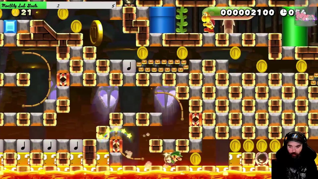 Lunch Hour Mario Maker 2 Viewer Levels