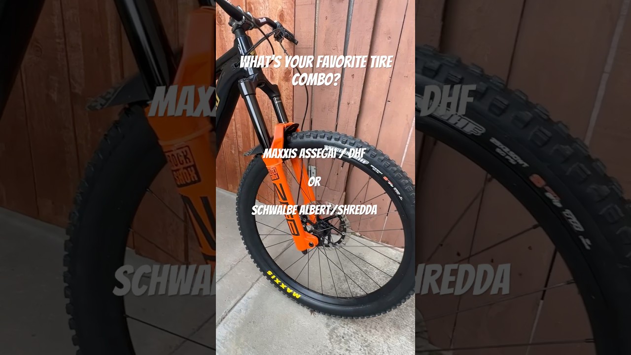 WHAT&rsquo;S YOUR FAVORITE TIRE COMBO? #shorts #maxxistire #schwalbetires
