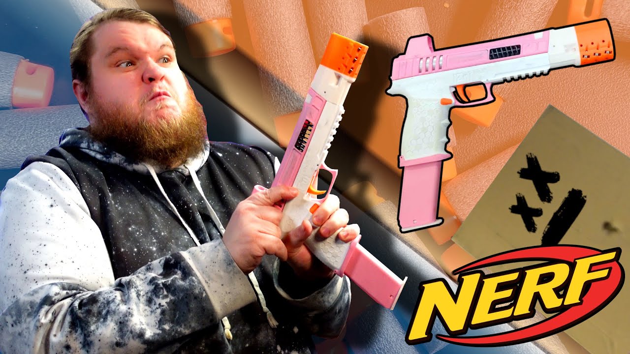 Бластер NERF, который меня просто ужасает...😢