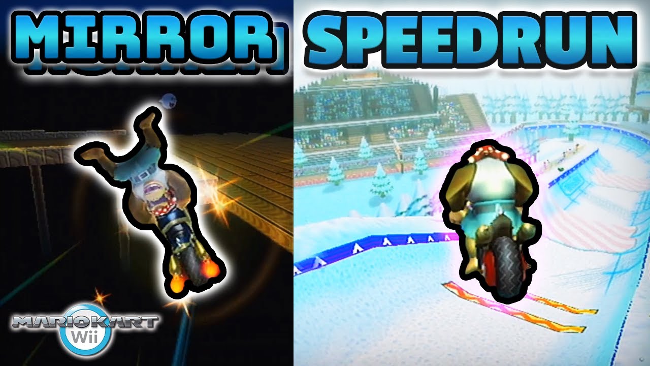 Mario Kart Wii Mirror Mode 32 Track Speedrun in 1:00:27.047 - Commentated