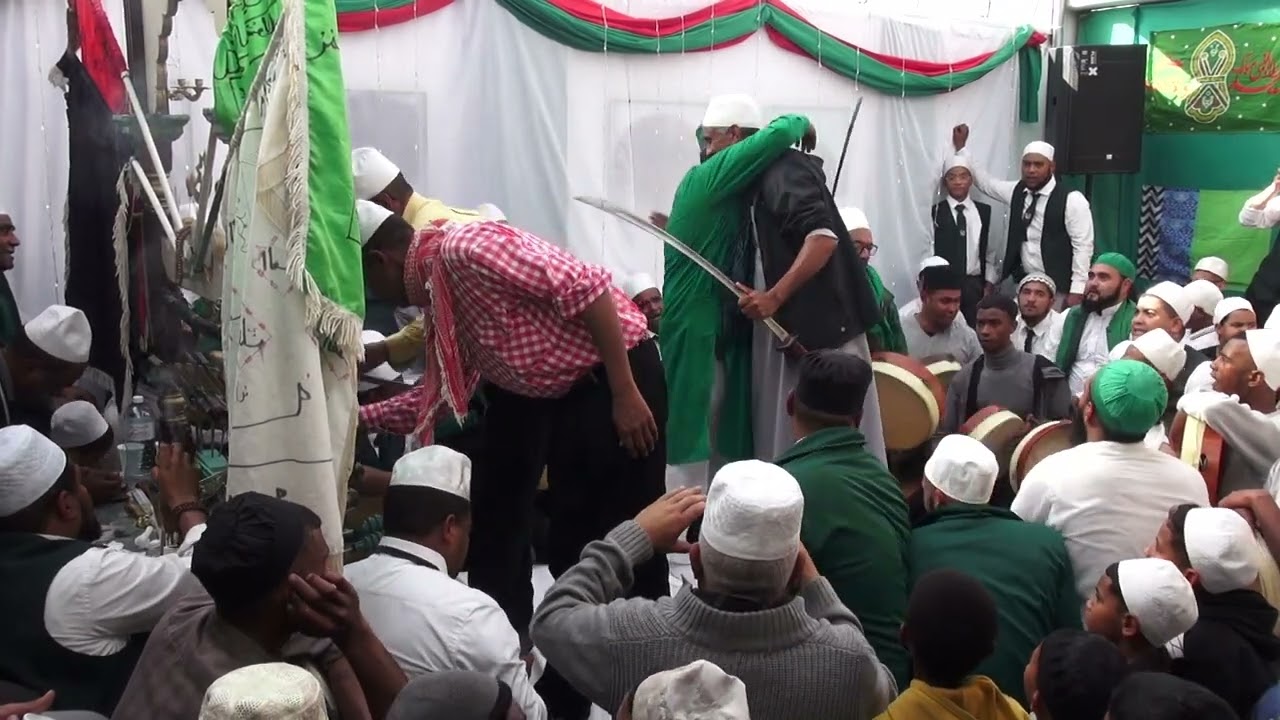 THE OPENING OF GHANKA- AL-JILANI JAMAAH/ORG HOSTING MAWEEYAS RIFAE MOULOOD JAMAAH PART 10