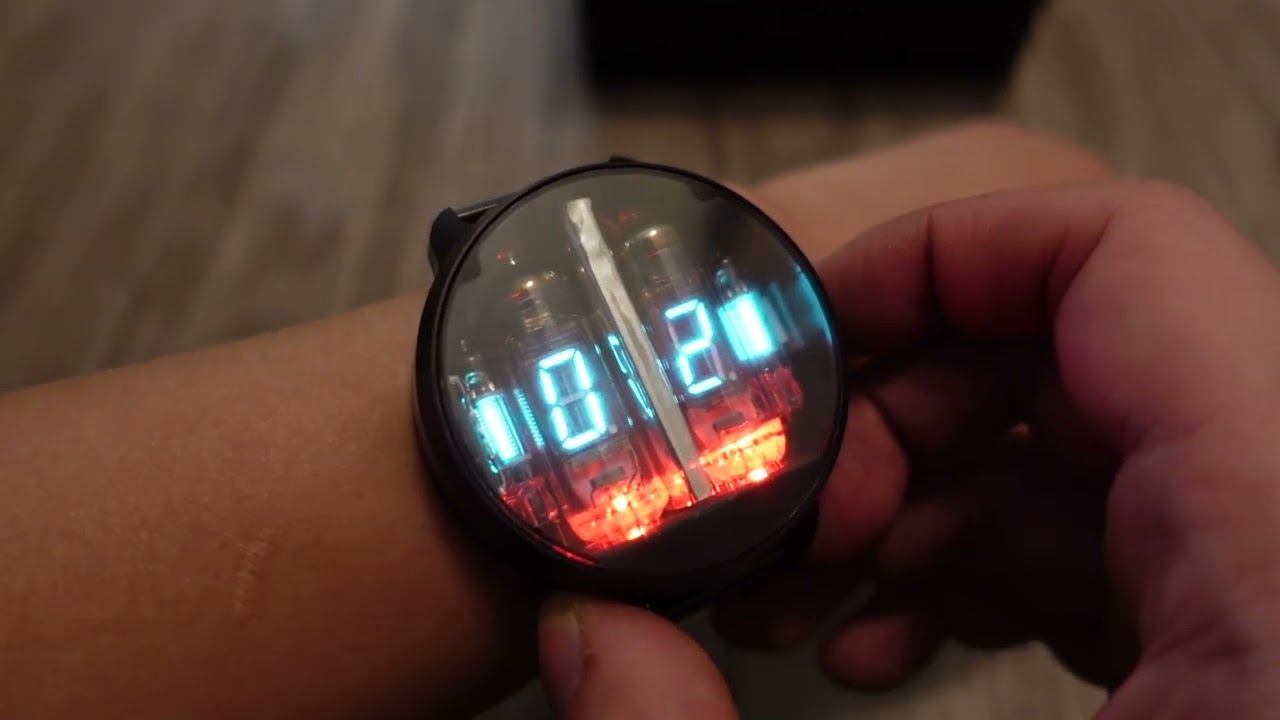 Распаковка и обзор часов Nixoid Nixie Space VFD - ретро-футуристические часы в стиле Fallout!