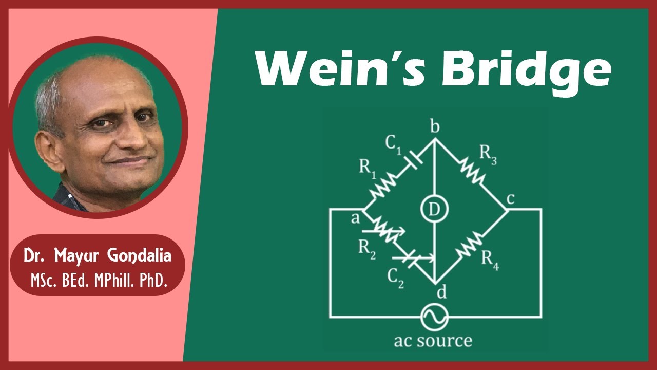 Мост Вейна | Мост Вейна для измерения ёмкости | Мосты переменного тока | Измерение ёмкости