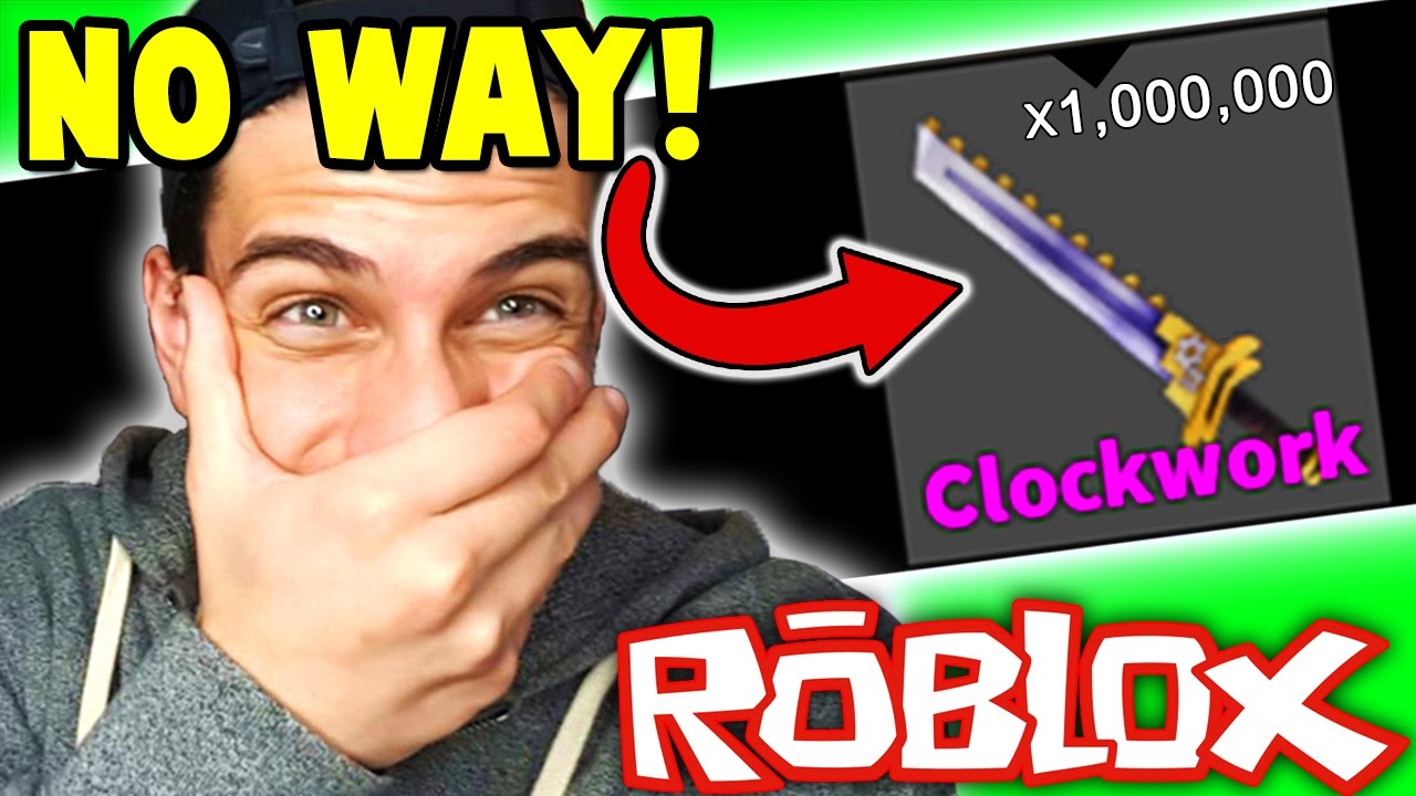 Roblox Adventures - Murder Mystery 2 - UNBELIEVABLE GODLY KNIFE UNBOXINGS!