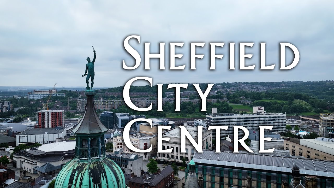 Mesmerizing Aerial Views of Sheffield | Exploring the City with a Sub-250g Drone