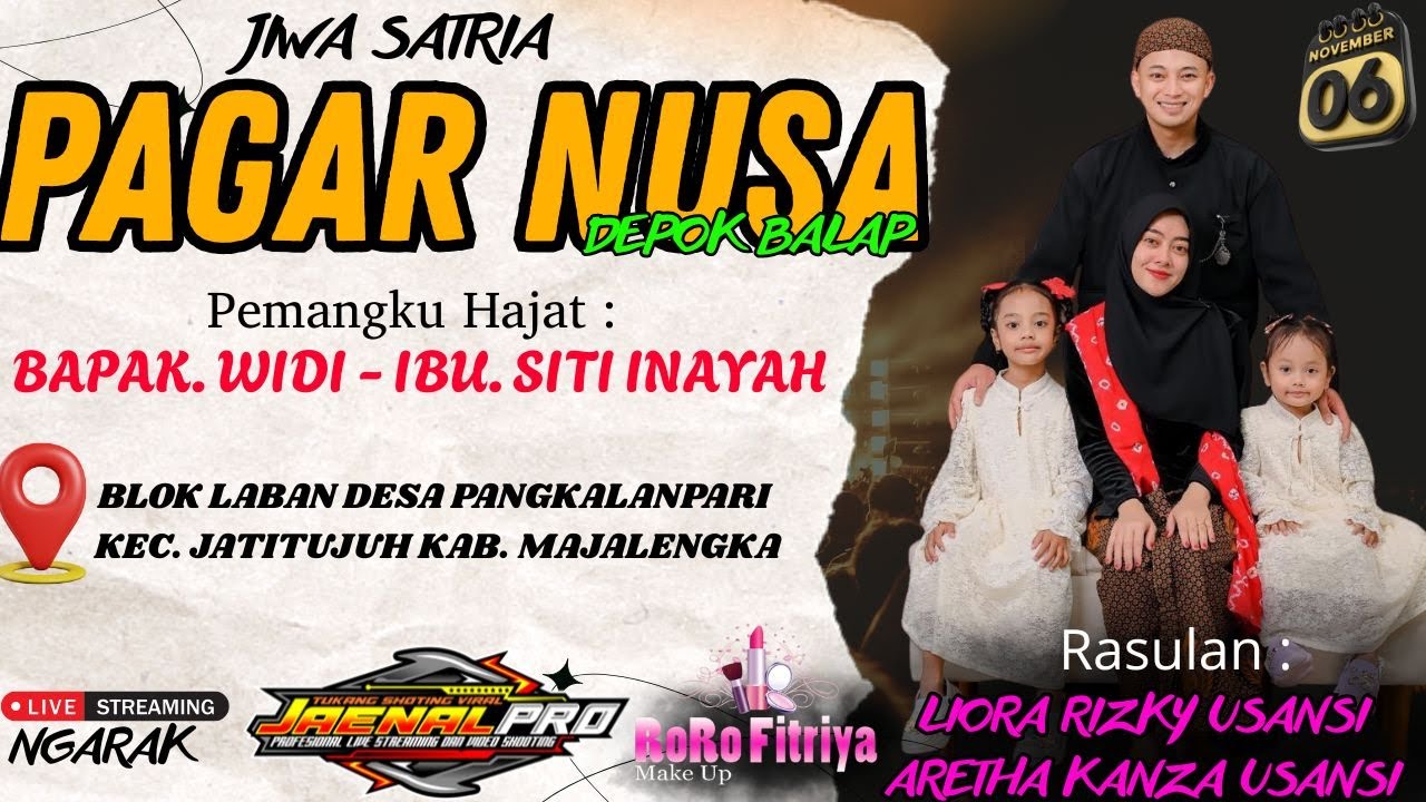 🔴 LIVE NGARAK JIWA SATRIA 
