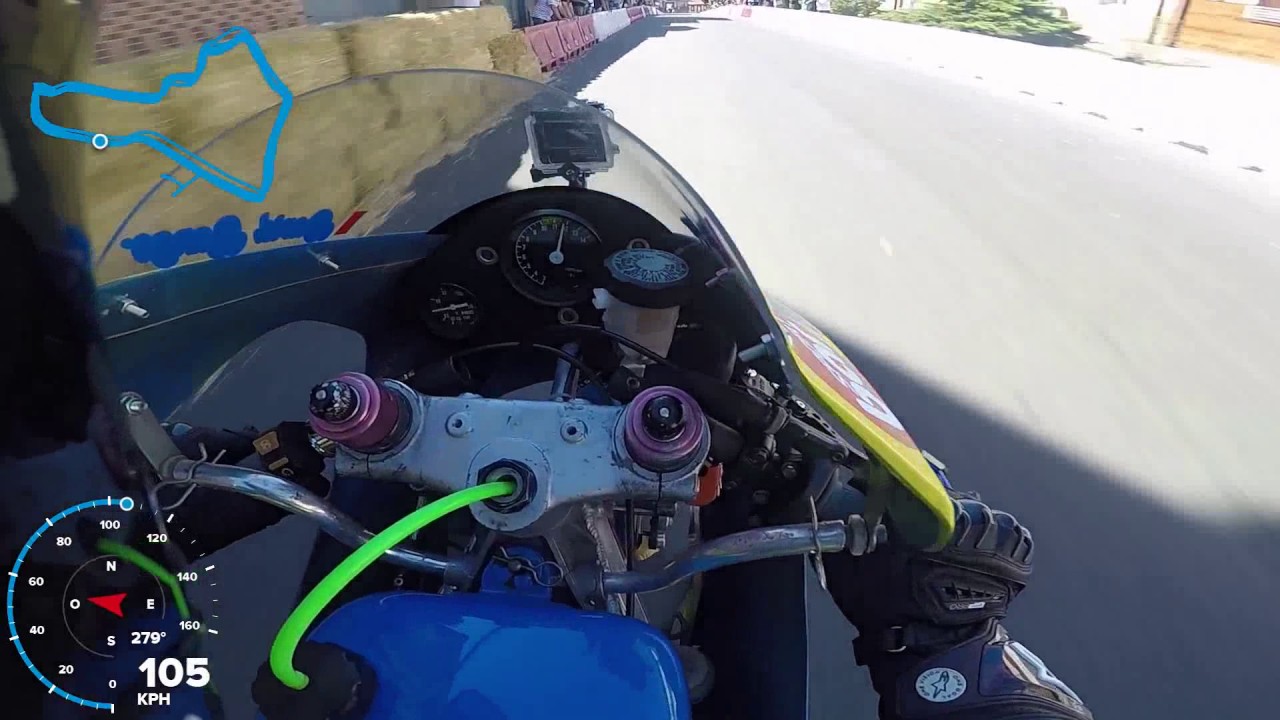 David García BANGO · ON BOARD La BAÑEZA · Honda RS 125cc · GoPro Hero 5 · Quik