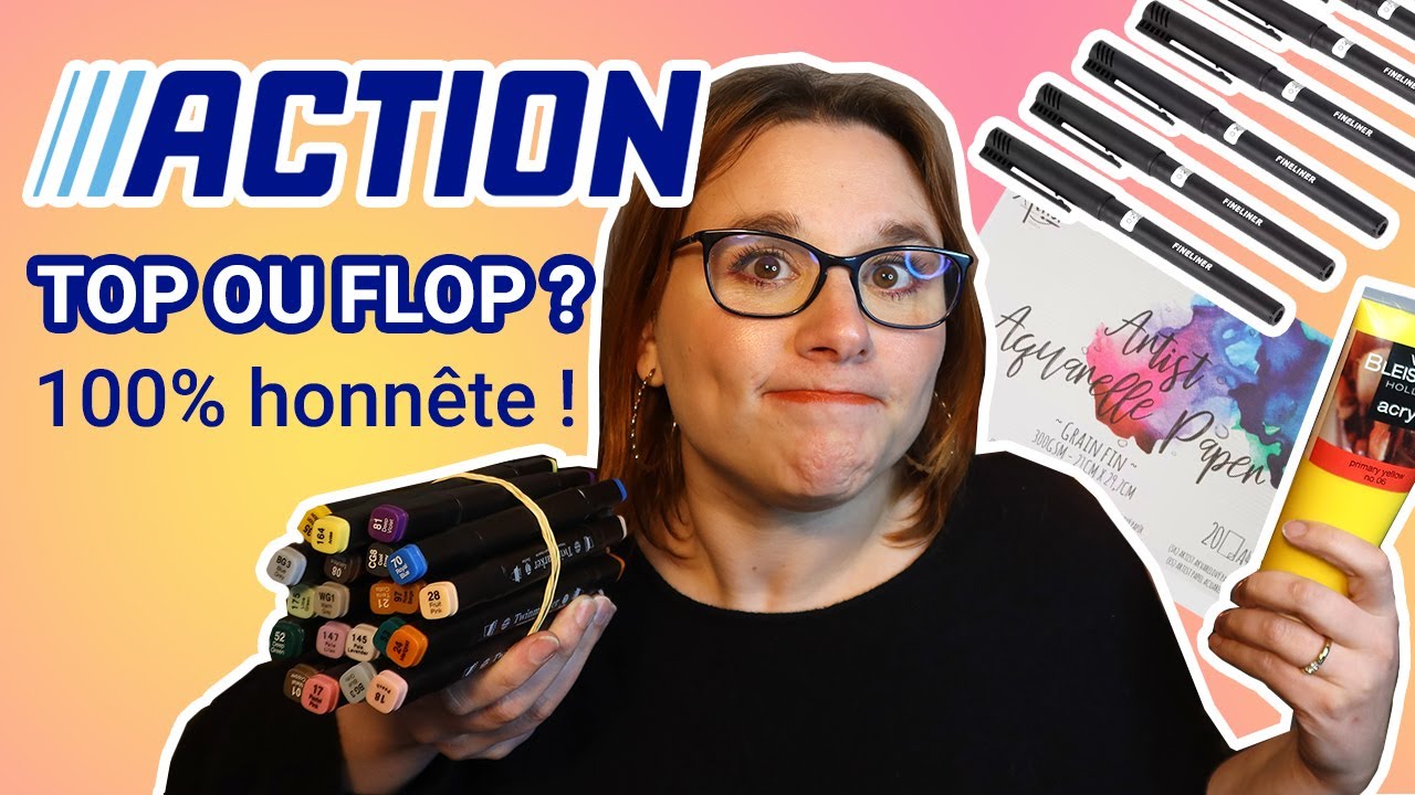 MATÉRIEL ARTISTIQUE ACTION 😱 Test & retour après plusieurs années d'utilisation !