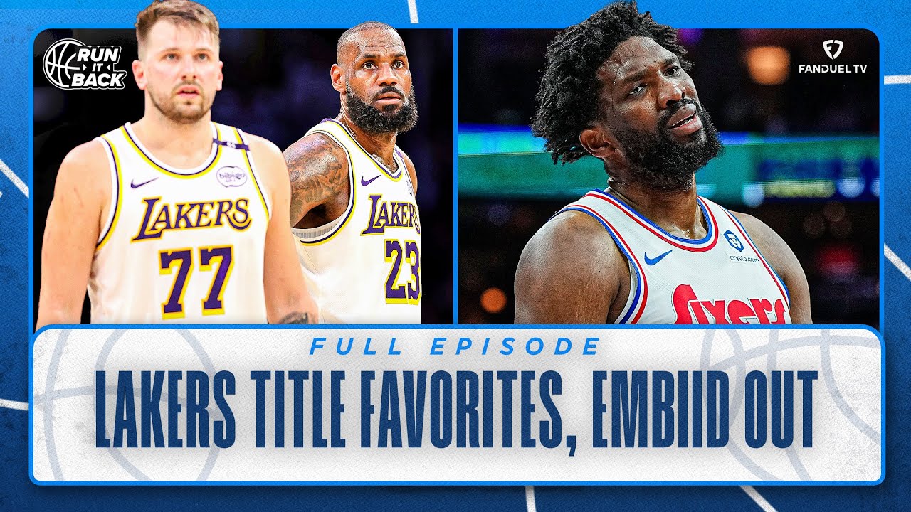 Are Lakers Title Favorites?? Embiid Out For Season!! Run It Back LIVE! | 03.03.2025