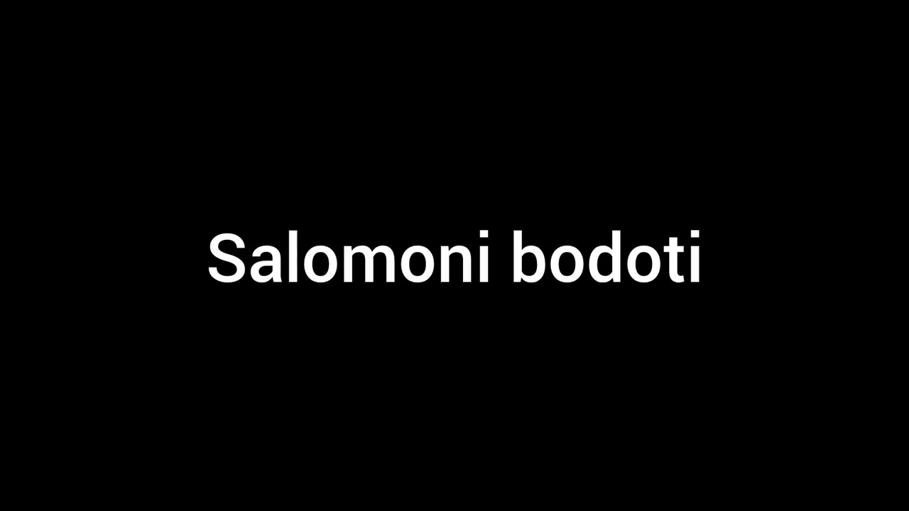 Salomoni bodoti