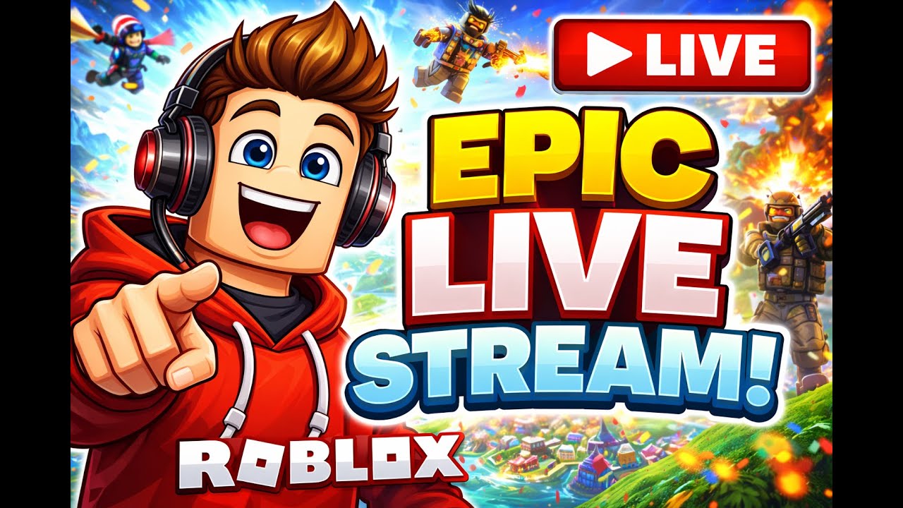 Playing roblox