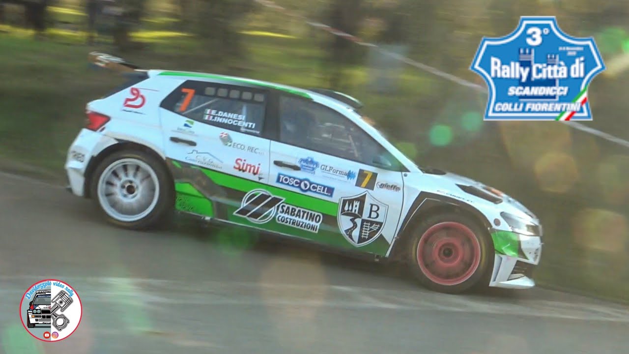 Scandicci City Rally 2025: шоу и авария
