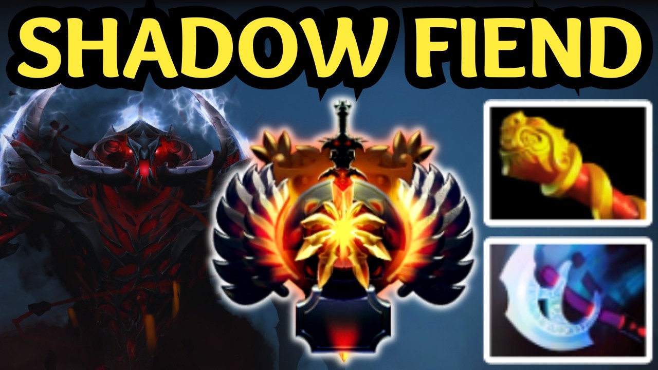 🔥 HOW TO PLAY SHADOW FIEND CARRY | SOUL DAMAGE | DOTA 2 🔥