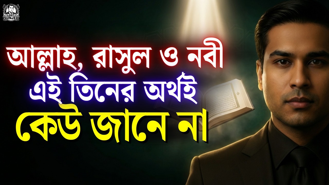 রাসুলের আনুগত্য মানে কি হাদিসের আনুগত্য? @LostSunjed | #quran #rasulullah #prophet