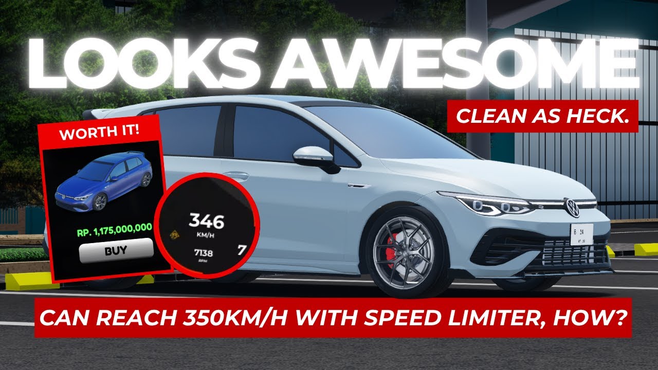 [EN] The Aesthetic Rocket-like Hatchback - Volkswagen Golf R - CDID 2.0