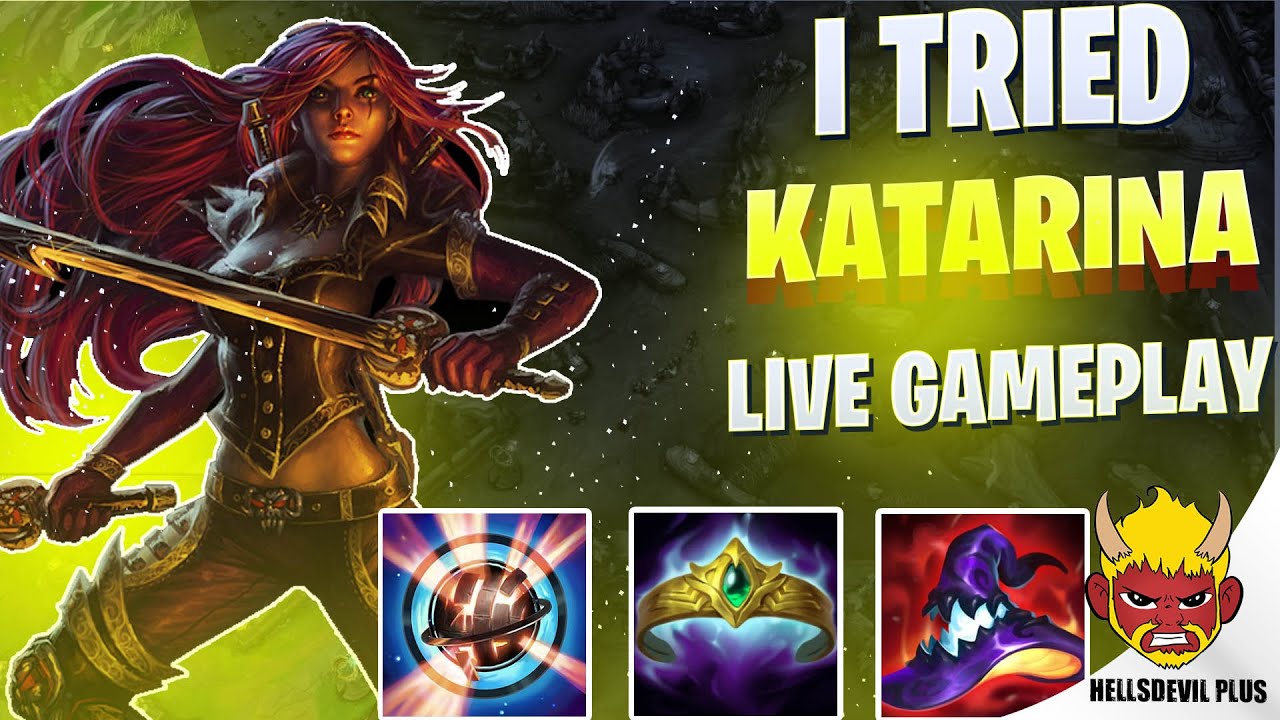Я попробовал Катарину, когда за неё никто не играл &mdash; геймплей Wild Rift HellsDevil Plus
