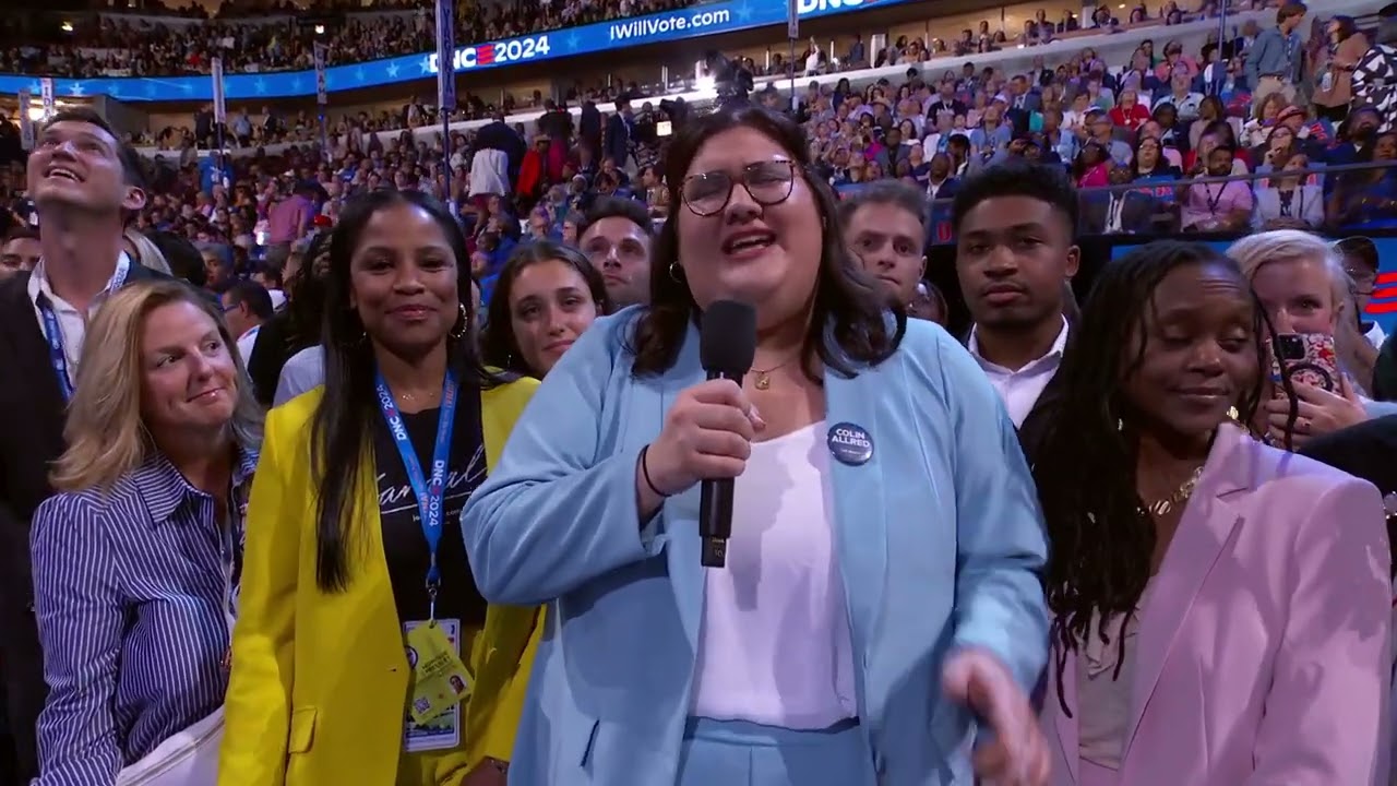 Olivia Julianna speaks at the 2024 Democratic National Convention | DNC Day 3