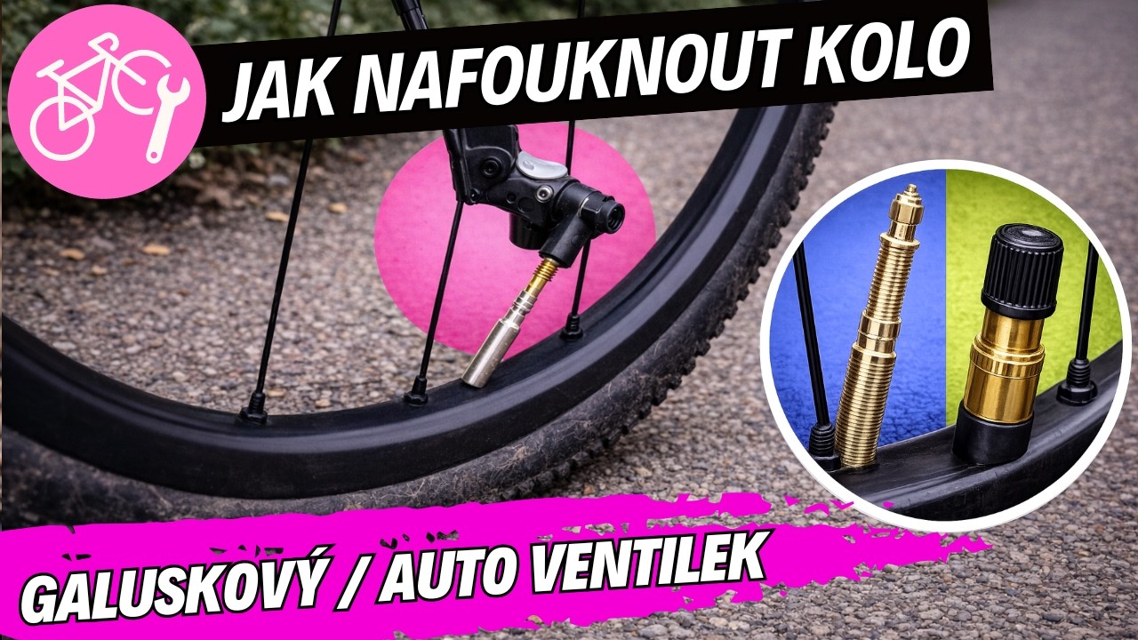 Jak fouknout kolo - Galuskový ventilek / Auto ventilek