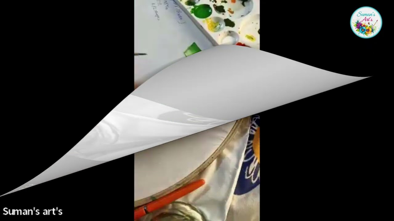 Fabric Painting Day 4: Perfect Colour Mixing & Shading on Leaves | Suman's Arts #ColourMixing