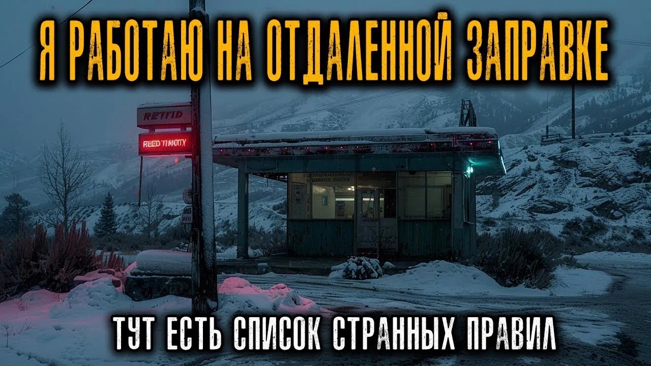 Я устроился на работу на заправке в горах Монтаны  Тут есть список СТРАННЫХ ПРАВИЛ