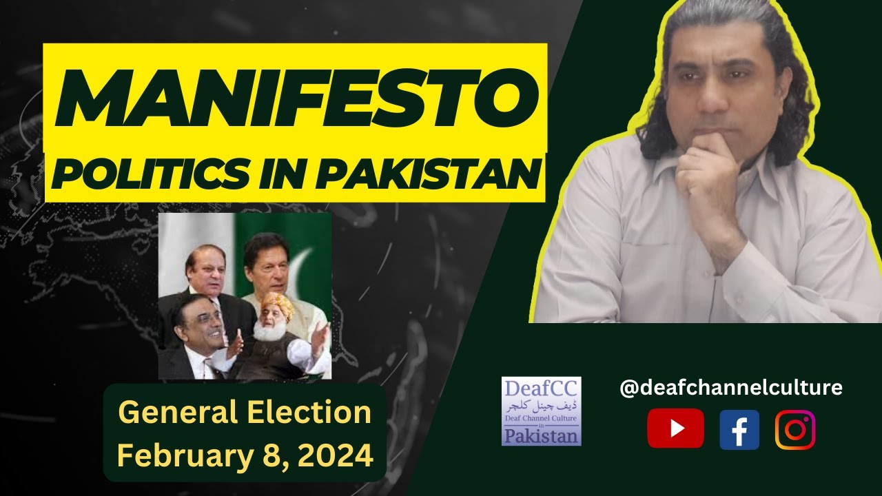 Manifesto Politics in Pakistan