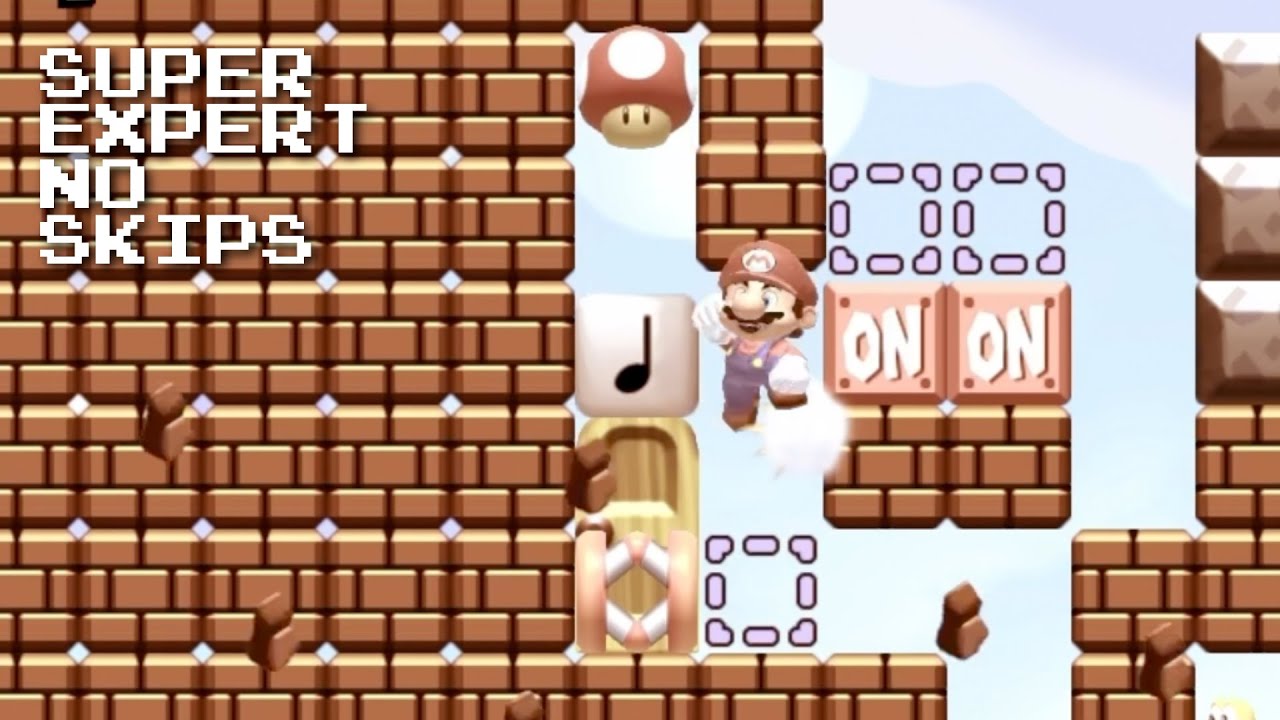 Super Expert No Skips: Stealing the Speedrun-Starter Item (Mario Maker 2, Switch 2)