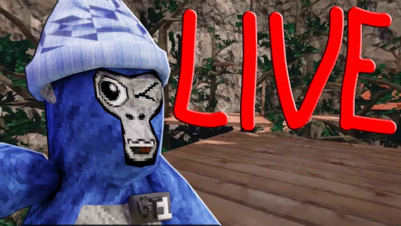 Gorilla tag update live with viewers | Powered by LIV