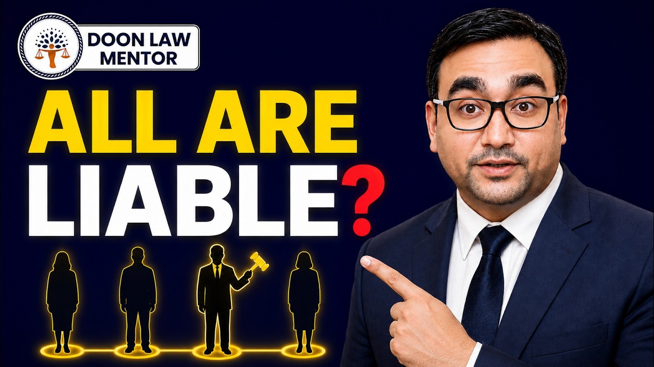 13 || Common Intention | BNS 2023 || Bhartiya Nyaya Sanhita 2023 Lecture Series || Judiciary Exam