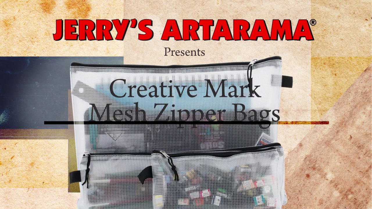 Creative Mark Mesh Zipper Bags  - Product Demo