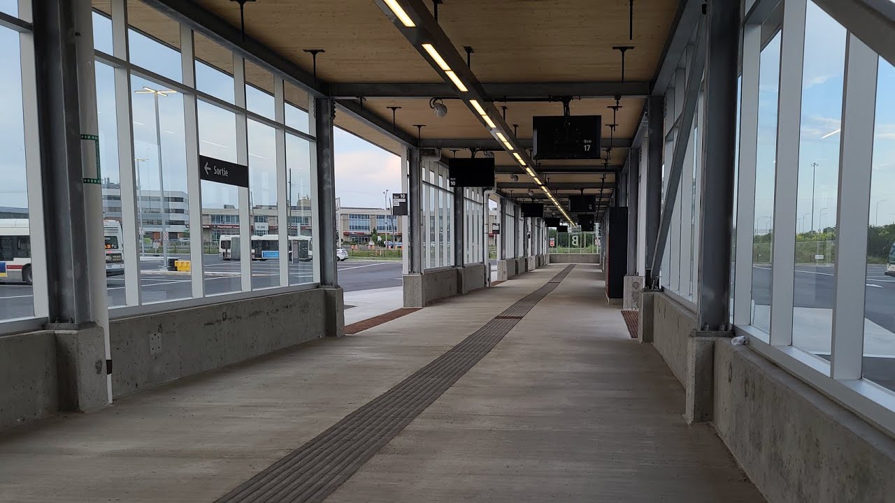 🚍 The new Terminus Panama bus terminus in Brossard, the South Shore of Montreal! Interior + exterior