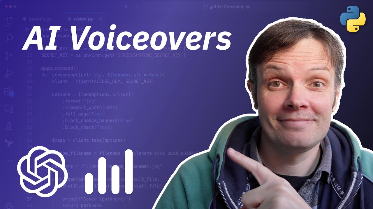 Easily Create Voiceovers Using OpenAI's New Text to Speech and Vision Models