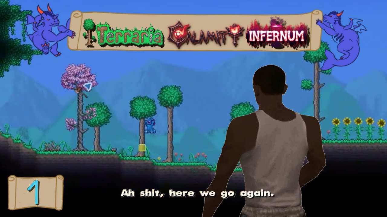 Goober plays Terraria Calamity INFERNUM: Pre Hardmode Part 1 (Season 2)