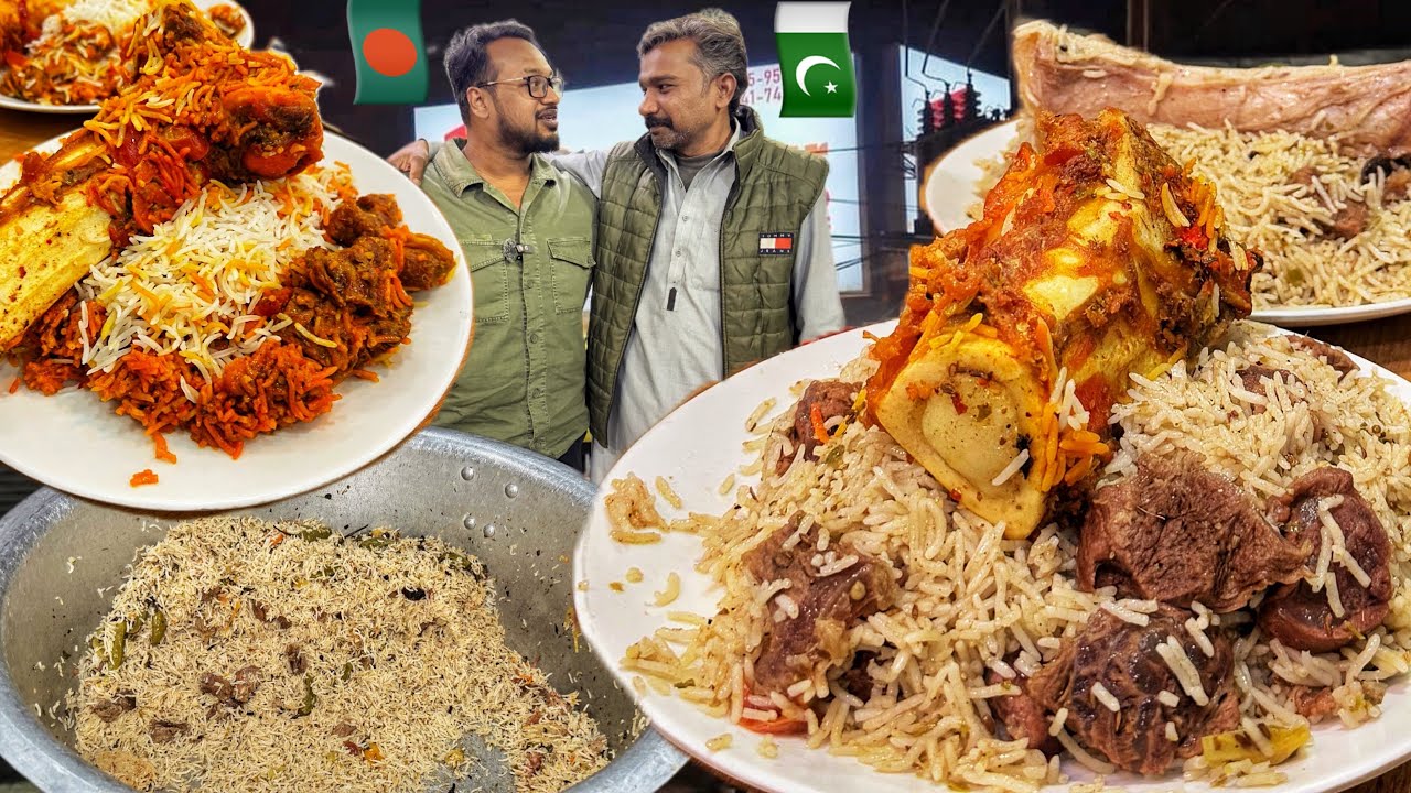 পাকিস্তানী ভাইয়ের সাথে নল্লীপুরের ১ কেজি বিরিয়ানি দিয়ে পাকিস্তানের শেষ ইফতার 🇵🇰🤝🇧🇩