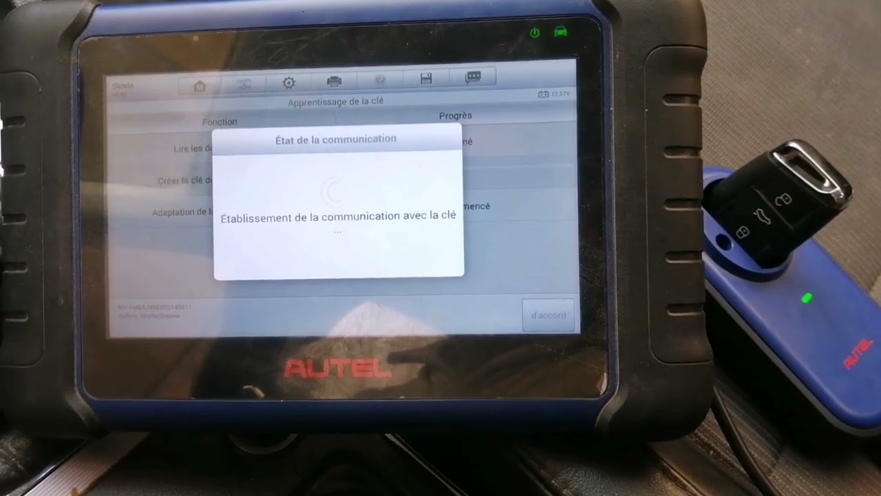 programation clé skoda octavia 2014 برمجة مفتاح سكودا اوكتافيا  2014