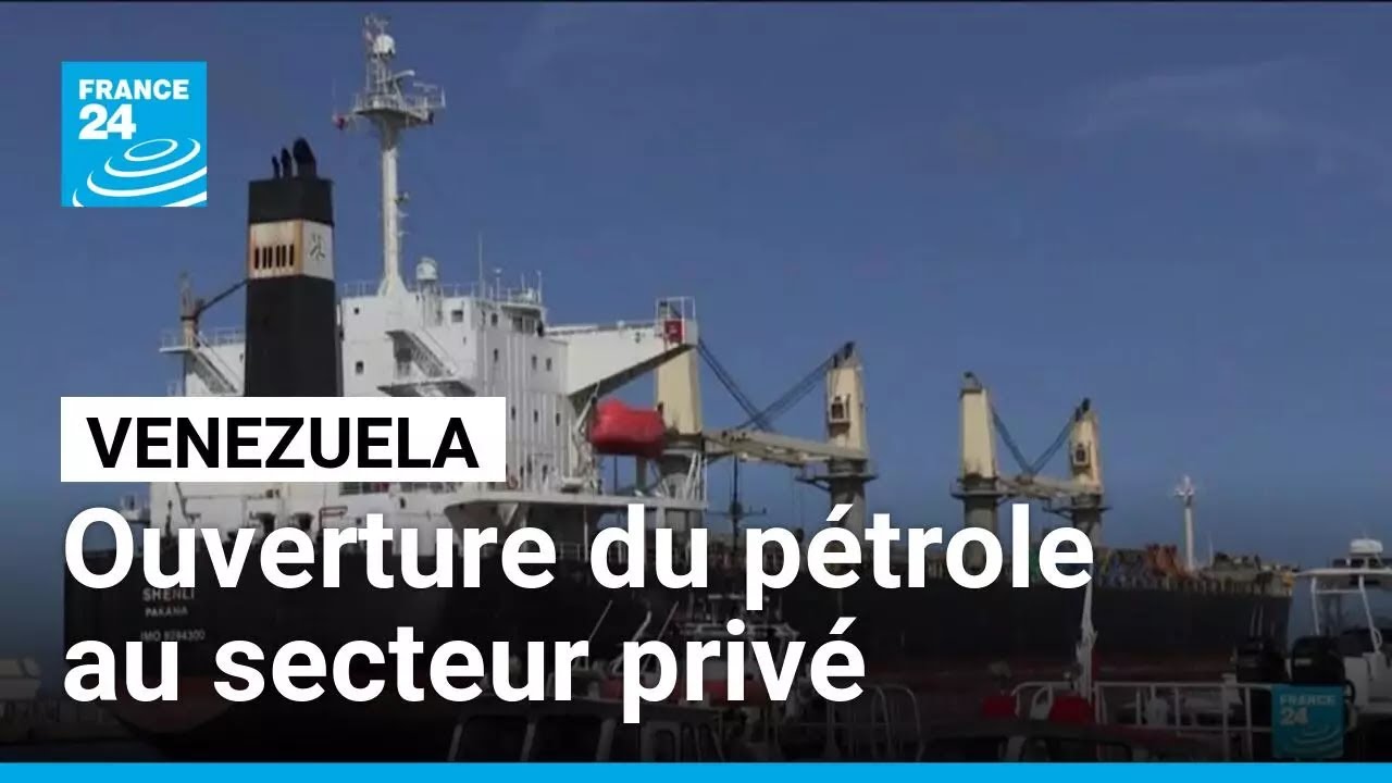 Le Venezuela ouvre l'exploitation du pétrole au secteur privé • FRANCE 24