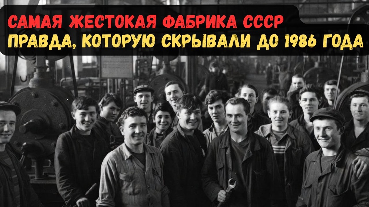 САМАЯ ЖЕСТОКАЯ ФАБРИКА СССР. ПРАВДА, КОТОРУЮ СКРЫВАЛИ ДО 1986 ГОДА.
