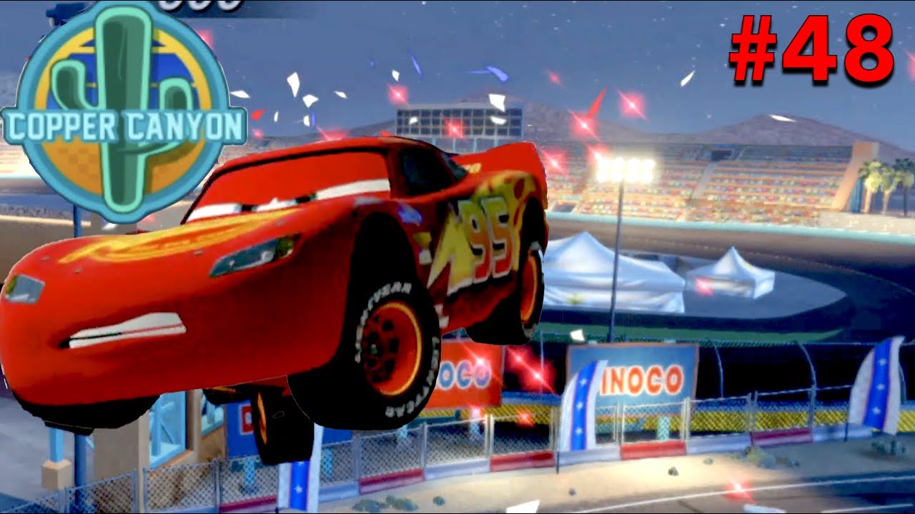 Can't Stop Until I Win! - Cars 3 DRIVEN TO WIN Part 48 - Stunts Show Case - Arizona Highway Burn