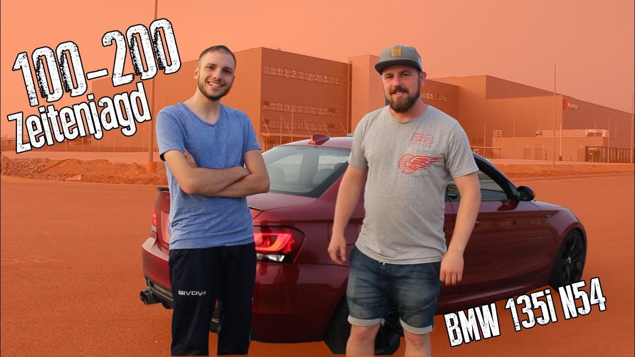 BMW E82 135i N54 Zeiten messen - Zeitenjagd - 100-200 - Shindy EFH Videodreh