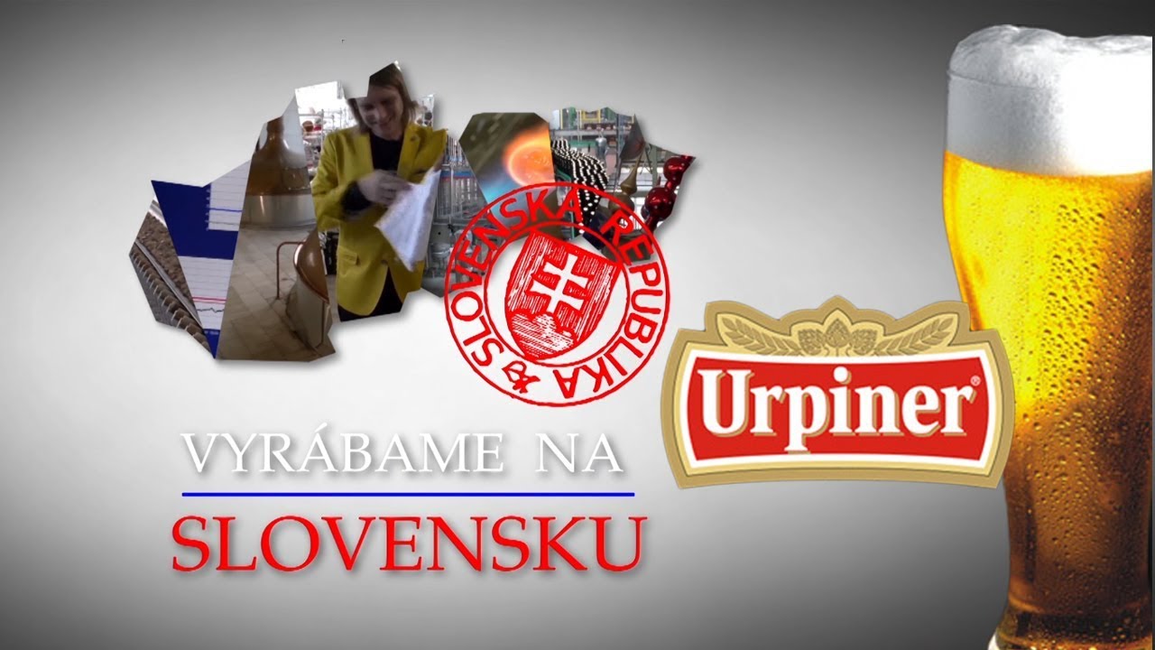 Pivovar Urpiner - Vyrábame na Slovensku