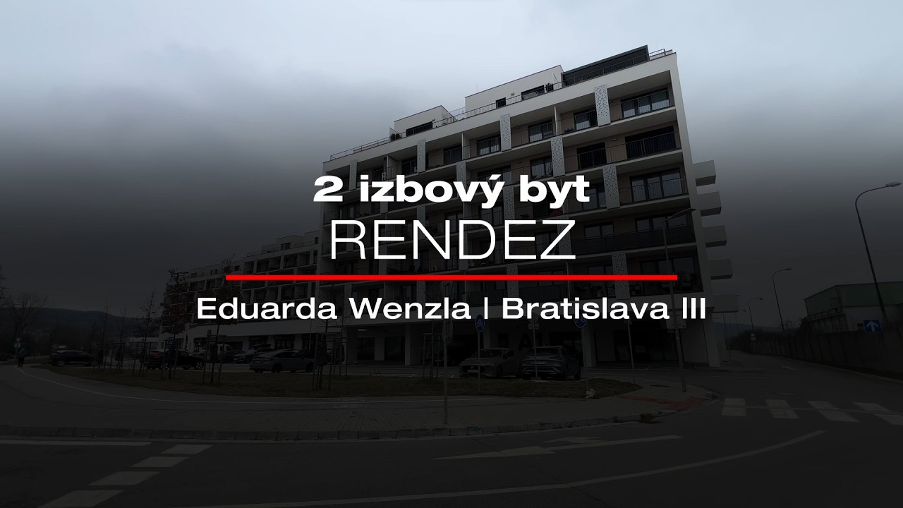 NA PRENÁJOM/FOR RENT 2 izbový byt, RENDEZ, Eduarda Wenzla, RAČA