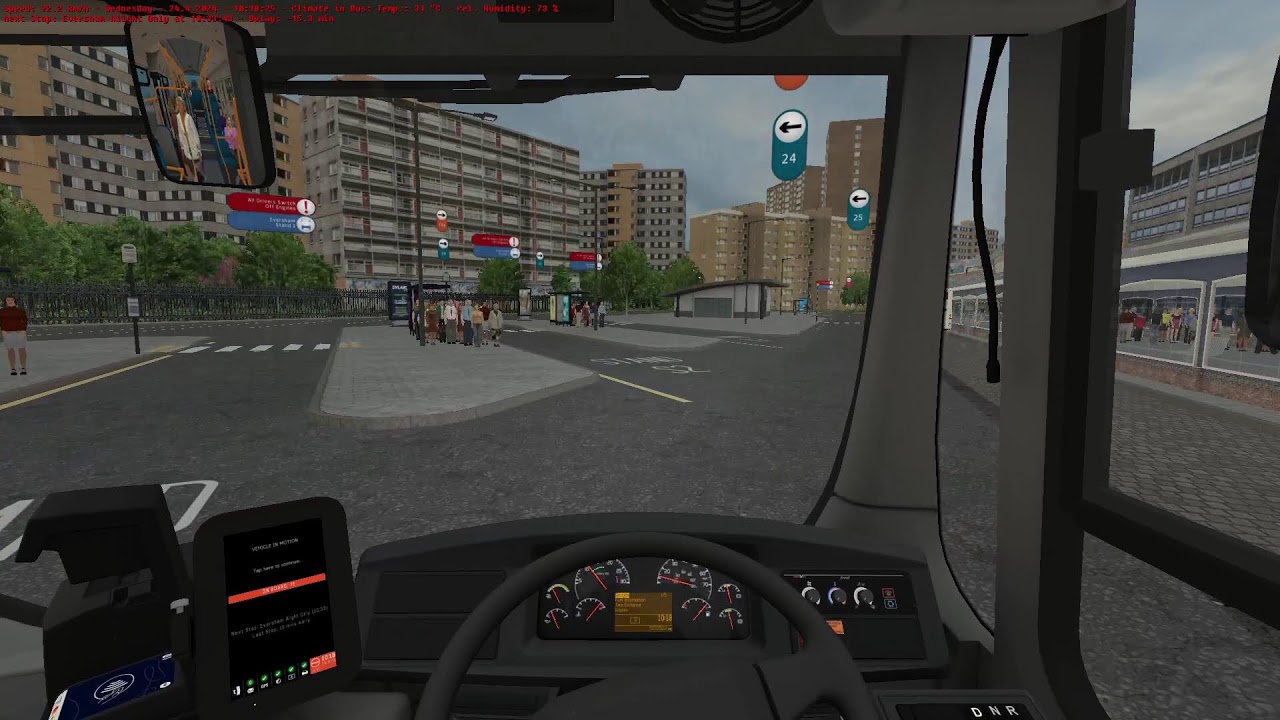 [OMSI 2] Volvo B7RLE ZF Ecomat Gameplay | Yorkshire 3.0 - Route 14