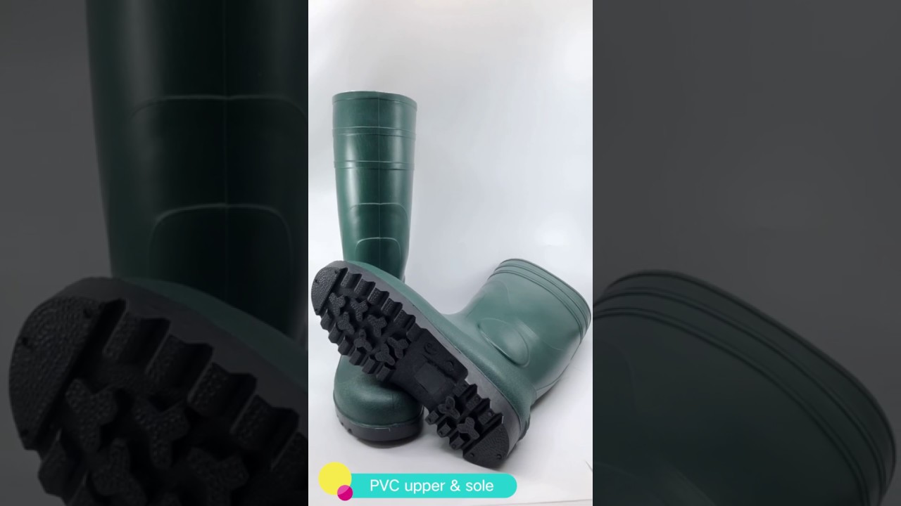 PVC rain boots