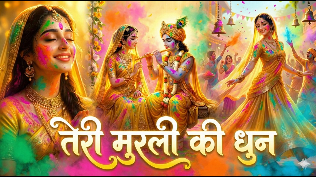 होली स्पेशल 2026 |तेरी मुरली की धुन सुनने मैं बरसाने से आयी Teri Murli Ki Dhun -Holi Song |#holi2026