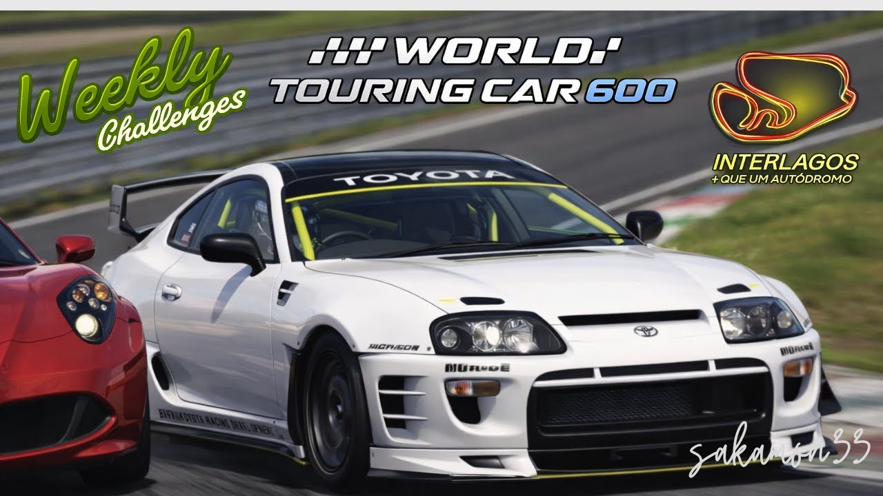 【GT7】｜スープラ RZ ’97｜Weekly Challenges｜INTERLAGOS｜WTC 600