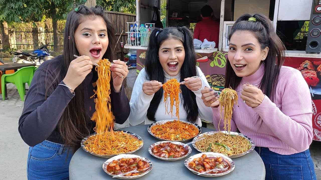 Spicy Chow Mein and Butter Chow Mein Challenge | Spicy Chowmein Eating Competition | Food Challenge