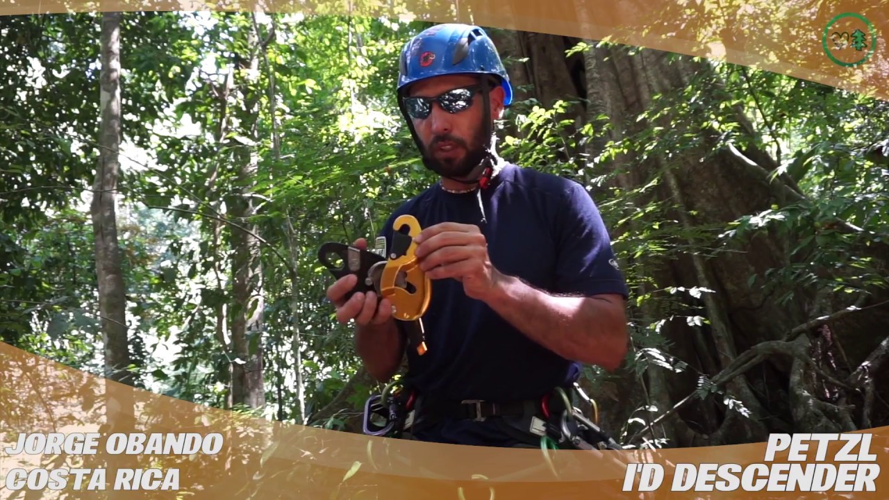 Petzl I'D Descender - TreeStuff.com Customer Jorge Obando's Review In The Field