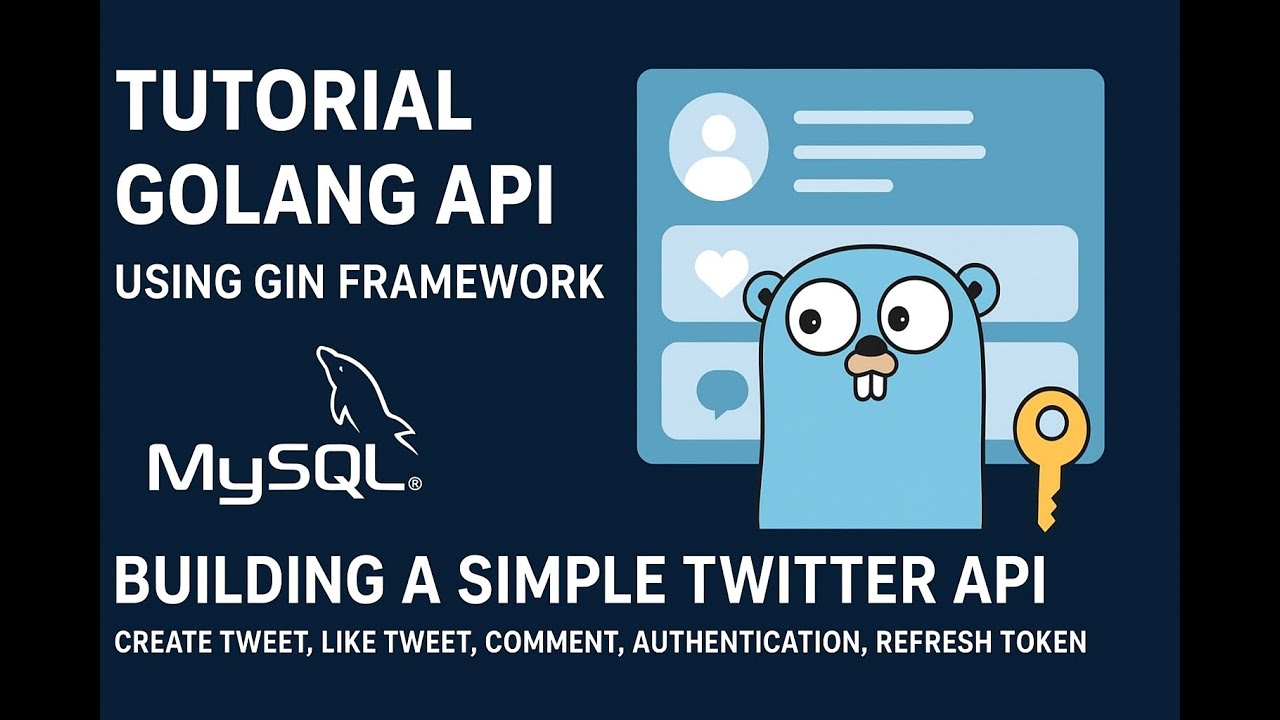 Golang REST API Tutorial &ndash; Twitter Clone with Gin, MySQL & JWT Authentication