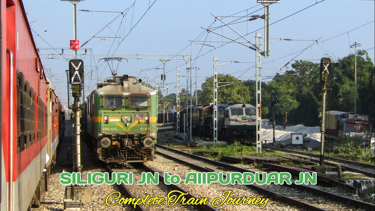 SILIGURI to ALIPURDUAR : Complete Train Journey through Heavenly Dooars || Onboard CAPITAL Exp !!