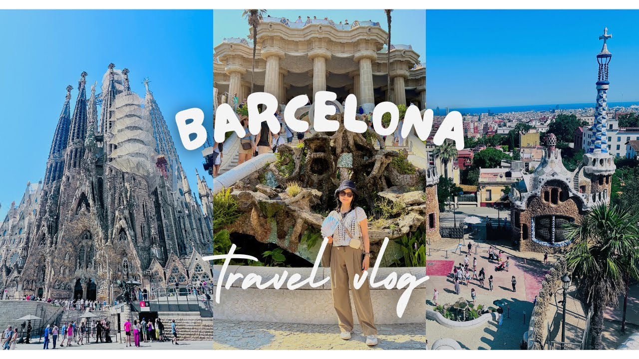 1 Day in Barcelona 🇪🇸 Must Visit Attractions + Tapas 🥘